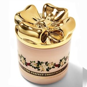 🎄 B&BW The Perfect Christmas 3-Wick Candle w/ Ceramic Bow Lid
